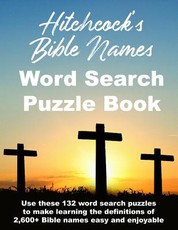Hitchcock's Bible Names Word Search Puzzle Book