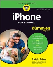 iPhone for Seniors for Dummies, 2027-2028 Edition