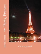 Paris, France Coloring Book