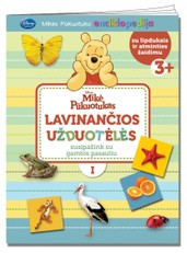 Mikė Pūkuotukas. Lavinančios užduotėlės 3+. Susipažink su gamtos pasauliu I
