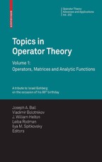 Topics in Operator Theory 1