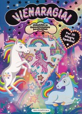 Vienaragiai: užduotėlės su išspaudžiamaisiais paveikslėliais