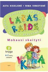 Labas, raide. Mokausi skaityti. 2 knyga