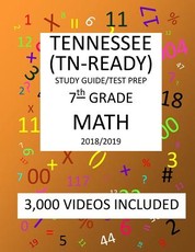 7th Grade TENNESSEE TN-READY, 2019 MATH, Test Prep