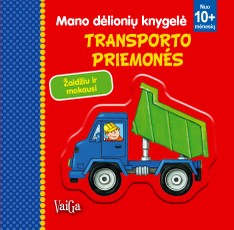 Transporto priemonės: mano dėlionių knygelė