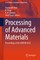 Processing of Advanced Materials