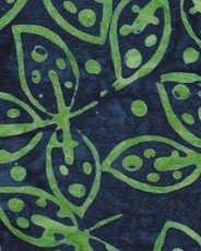 Green Jungle Batik Composition Notebook - Large Ruled Notebook - 8x10 Lined Notebook (Softcover Journal / Notebook / Diary)