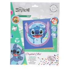 DISNEY STITCH Piešimo deimantais kortelė „Stitch“,  18 x 18 cm
