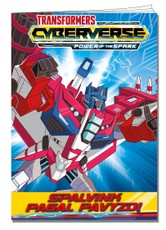 Transformeriai. Spalvink pagal pavyzdį