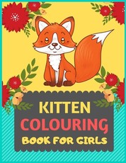 Kitten Colouring Book For Girls