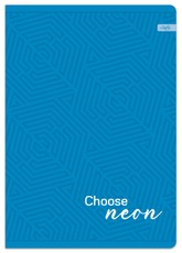 Knyga A5 96lap 70g lang NEON