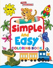 Simple and Easy Colouring Book