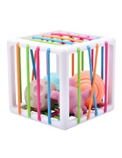 Lavinamasis sensorinis kubas su formelėmis WOOPIE BABY „Crazy Shapes“, 5 vnt.