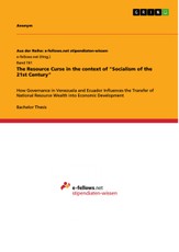 Stimpfle, A: Resource Curse in the context of  "Socialism of