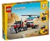 LEGO Creator 31146 Platforminis sunkvežimis su sraigtasparniu