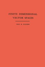 Finite Dimensional Vector Spaces. (AM-7)