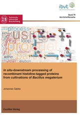 In situ-downstream processing of recombinant histidine-tagged proteins  from cultivations of Bacillus megaterium