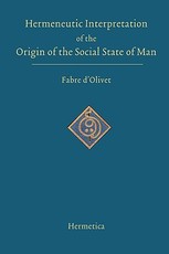 Hermeneutic Interpretation of the Origin of the Social State of Man