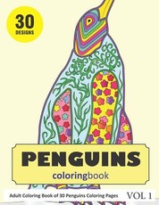 Penguins Coloring Book