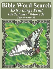 Bible Word Search Extra Large Print Old Testament Volume 34