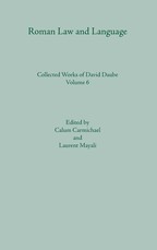 Roman Law and Language