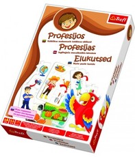 Mokomasis žaidimas „Profesijos“. Trefl
