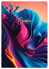 Sąsiuvinis A4 96lap 70g lang CREATIVE