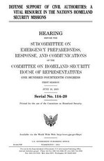 Defense support of civil authorities