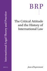 The Critical Attitude and the History of International Law