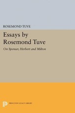 Essays by Rosemond Tuve