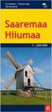 Sarema ir Hiuma turistinis žemėlapis 1 : 200 000