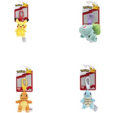 POKEMON W8 Prisegamas pliušinis žaislas, 8 cm