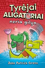 Tyrėjai aligatoriai neria gilyn