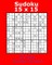 Sudoku 15 X 15 50 Hard Sudoku Puzzles