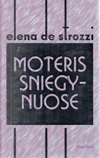 Moteris sniegynuose