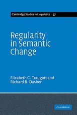 Regularity in Semantic Change
