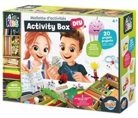 Kūrybinis užsiėmimų rinkinys vaikams: 20 projektų