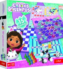 TREFL GABBY´S DOLLHOUSE 15 in 1 žaidimas