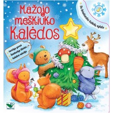 Mažojo meškiuko Kalėdos: su kerinčiais garsais, šviečiančiais žibintais ir kalėdine melodija