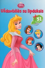 Princesė. Užduotėlės su lipdukais
