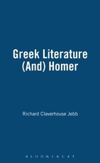 Greek Literature (And) Homer