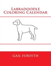 Labradoodle Coloring Calendar