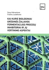 Kai kurie biologiniai grūdinės žaliavos fermentacijos procesų inhibitoriai ir jų vertinimo aspektai