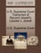 U.S. Supreme Court Transcript of Record Jewell's Lessee V. Jewell