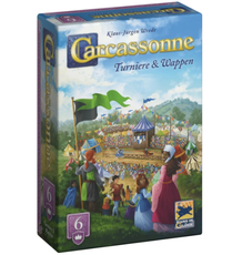 Stalo žaidimo „Carcassonne“ papildymas 6: „Jousts & Crests“