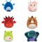 SQUISHMALLOWS W21 Pliušinis žaislas, 19 cm