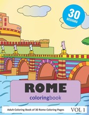 Rome Coloring Book