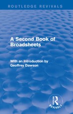 A Second Book of Broadsheets (Routledge Revivals)
