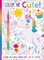 Color Me Cute! Coloring Book with Rainbow Pencil