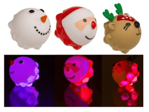 Šviečiantis „Squeez“ kamuoliukas, 6 cm, 1 vnt.